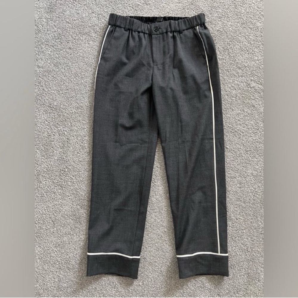 J.Crew Cropped Pajama Style Work Pants. Size: 0